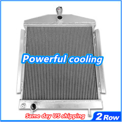 2 Rows Aluminum Radiator for Lincoln Welder 200 250 AMP SA200 SA250 G1087 H19491