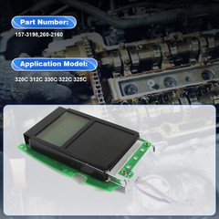 LCD Screen For CAT 312C 320C 325C 330C L Monitor 157-3198 260-2160