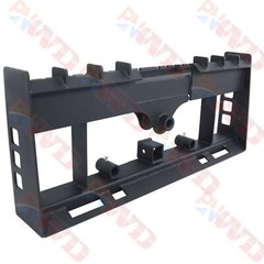 3000lbs Pallet Fork Frame &Receiver Hitch Spear Sleeves fit Kubota Skid Steer