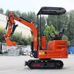 FREE SHIP 1Ton Mini Excavator B&S 13.5HP Crawler Hydraulic Digger
