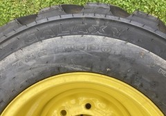 NEW HD 31X15.5-15 Hippo Skid Steer Tires/Rims for New Holland-8PLY-31-15.5-15