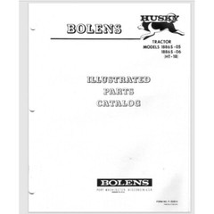 Bolens 1886s-05 ,1886s-06 Tractor Parts List Manual book gloss cover comb bound