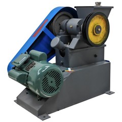 Electric Jaw Crusher Enlarged Inlet Slag Stone Coom Crushing Machine 220V 2.2KW