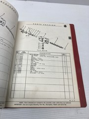 Cleveland JS36 Trencher Parts Catalog & Owner Operator Instruction Manual 305314
