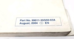 2005 Suzuki 05 RM-Z450 Owner’s Service Manual 99011-35G50-03A Aug , 2004 RMZ 450
