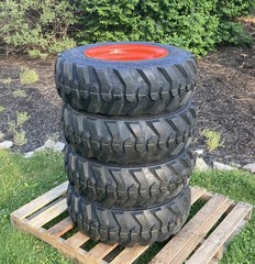 4 NEW 10-16.5 Camso SKS332 Skid Steer Tires/wheels/rims for Bobcat – 10 PLY