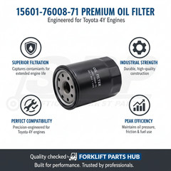 15601-76008-71 Toyota Forklift Replacement Oil Filter