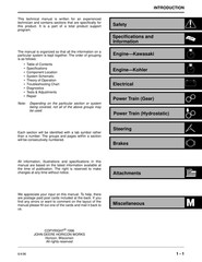 John Deere LX172 LX173 LX176 LX178 LX186 LX188 Service Manual TM1492 USB