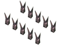 10 – Hensley Style Twin Tiger Bucket Rock Tooth – X156WTL