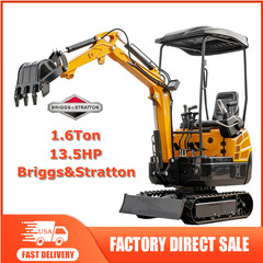 3500lbs Hydraulic Mini Excavator For Sale with Dual-side Pilot Control Digger