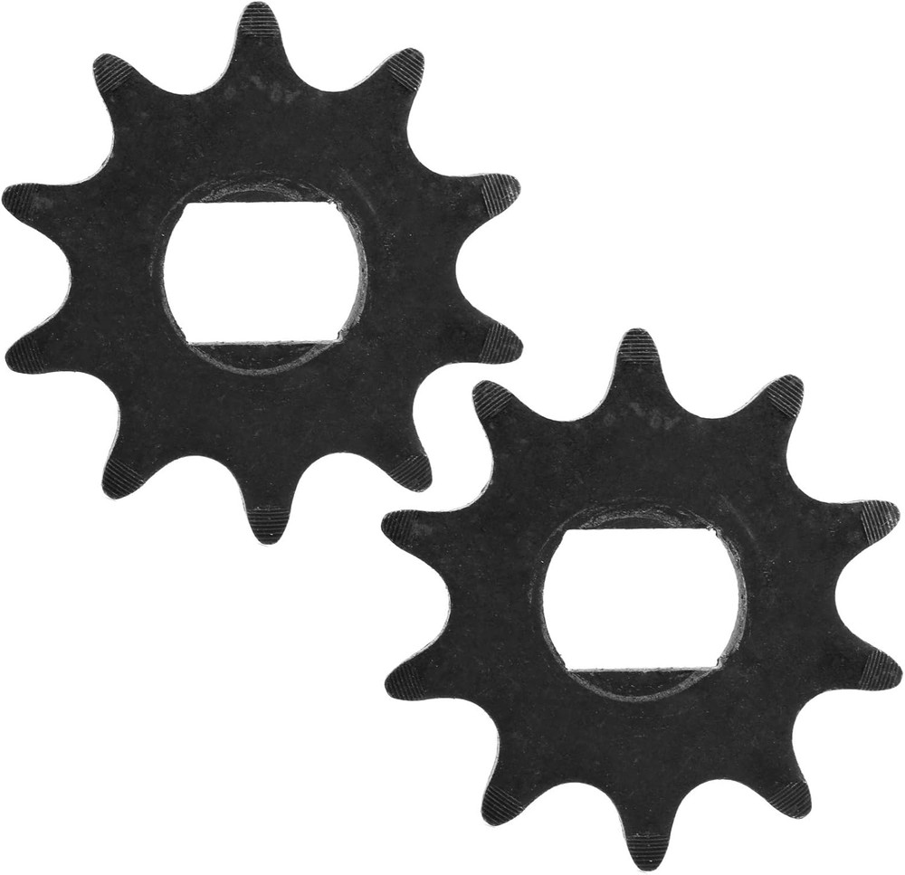 10T Sprocket,Motor Sprocket,420 Model 2Pcs 10 Teeth Steel Motor Chain Sprocket,1