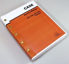 Case 430 530 470 570 Tractor Service Repair Manual Shop Book Overhaul