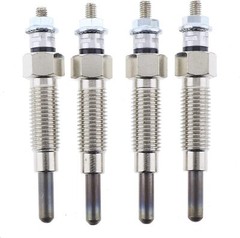 4PCS Glow Plug 15694-65512 for Kubota D950 D600 D640 D850 D750 V1100 V1200 Z600