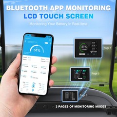 48-51.2V 105Ah LiFePO4 Lithium Battery for Genie JLG Skyjack Boom Scissor Lift