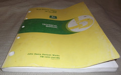 JOHN DEERE 216 324 524 624 TILLER TECHNICAL SERVICE SHOP REPAIR MANUAL BOOK