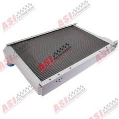 4-Row 70mm Aluminum Radiator For Tractor Case IH MX180, MX200, MX220 256325A1