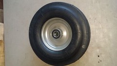 3.50 X 6 Tedder Tire and Wheel, Fits Galfre Walton and First Choice Hay Tedders