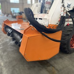 Wolverine 60” Drum Mulcher Forestry Mulcher attachment for Bobcat skid steer