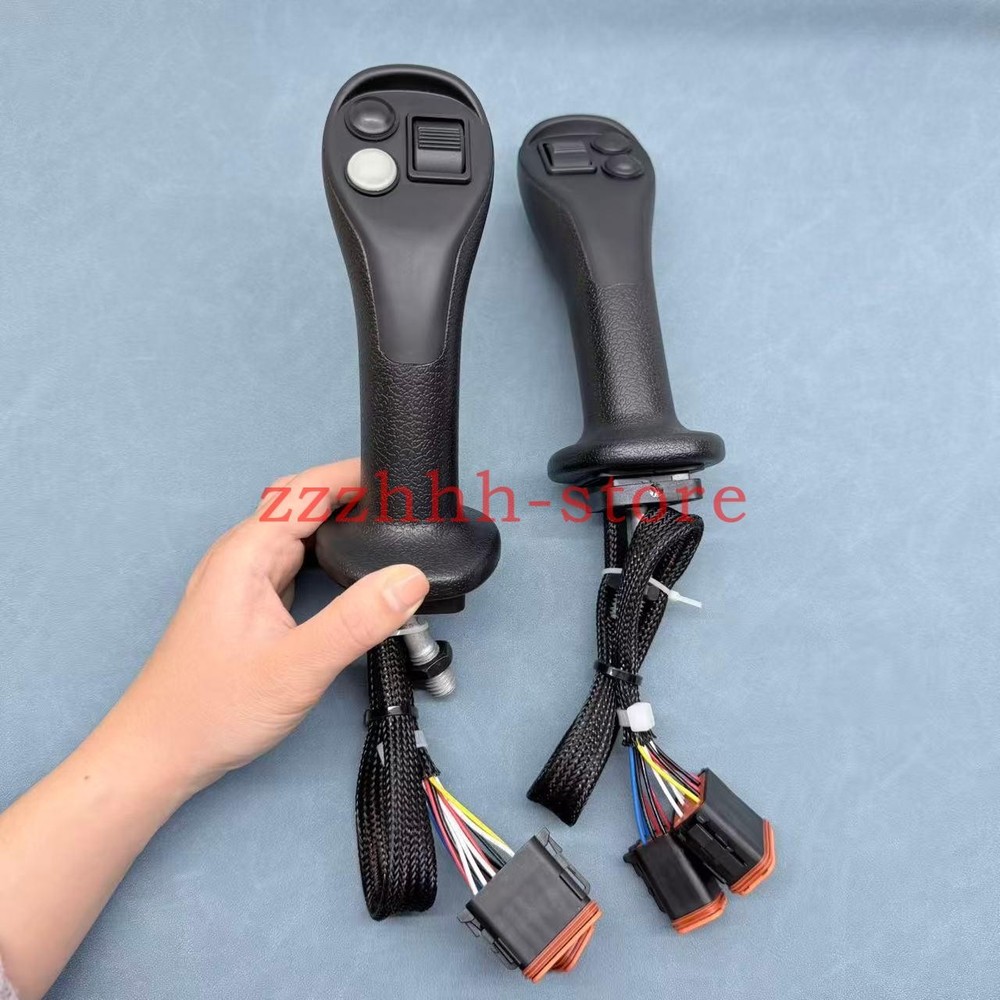 New 1 Pair Joystick Controller Handle 611-7548 611-7549 For CAT 325 326 Next Gen
