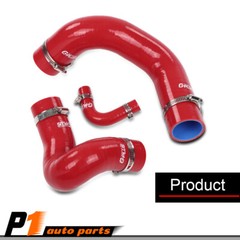 Red Radiator Hose Set Upper Lower & Bypass Hoses Fit For John Deere Models New