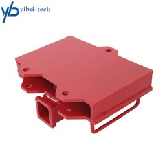 For Dual Pallet Fork 2” Forklift Trailer Hitch Receiver Tow Hitch Attachments