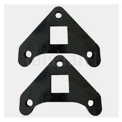 2Pcs Flange bracket For Chinese Mini Excavator Drive Motor Reinforcement Bracket