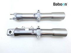 Front Fork Sliders / Outer Harley-Davidson FLSTF Softail Fat Boy 2009-2013