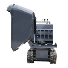 Mini Tracked Dumper Rotating Dump Trucker with B&S Gasoline Engine 180° Rotation