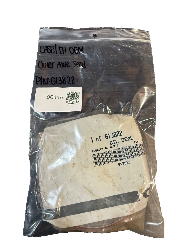 CASE/IH OEM Outer Axle Seal P/N: G13822