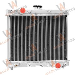 3 Row Aluminum Radiator Fits John Deere Tractor 1023E 1025R 1026R 2025R LVA16455