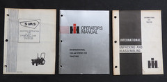 1982-85 GENUINE IH INTERNATIONAL HARVESTER 234 & HYDRO TRACTOR OPERATORS MANUAL