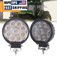LED Flood Light Assembly For Trailer Forklift Excavato Dozer Road Roller Crane