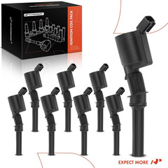 8PC Ignition Coil Packs V8 4.6L 5.4L Ford F150 F250 F-50 Expedition Navigator