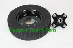 Rotary Cutter Tail Wheel 4 x 15- 4 Bolt W/ Cast Iron Hub – Fits 1″ Axle