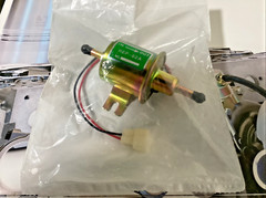 ELECTRIC FUEL PUMP 12V TRACTOR MACHINERY HEAVY DUTY EXCAVATOR LOADER
