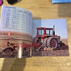Vintage 1972 Massey Ferguson Moldboard Plow Dealer Sales Brochure Catalog