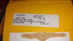 CAT Hydraulic Filter Ir-0735 — two filters