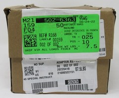 NEW CASE OF 50 OEM Caterpillar Cat Fluid Fuel Carrying 90° Elbow Adapter 5P-4924