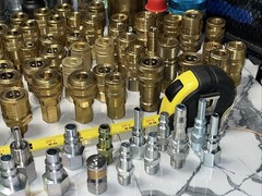 260 QTY! MASSIVE MIX LOT- Parker Swagelok Dixon Quick Disconnect Brass Stainless