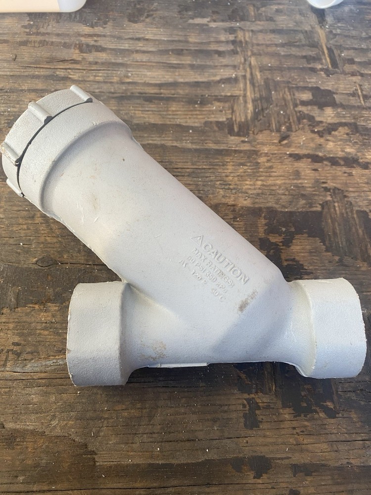 (YC15) Delavan 50 PSI 350 KPA 1″ Strainer “has Bad Rubber Seal”