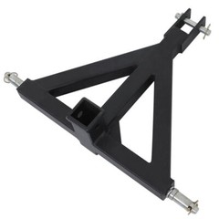 3 Point 2” Trailer Receiver Hitch Tow Drawbar Category 1 Tractor Adapter