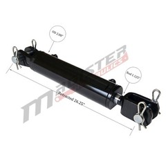 Ag Clevis Hydraulic Cylinder Welded Double Acting 2.5″ Bore 16″ WBC 2.5×16 NEW