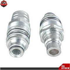 Male & Female Flat Face Coupler Kit For Bobcat T250,T300,T320 6679837 6680018