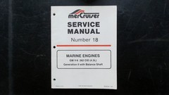 MerCruiser GM V-6 262 CID 4.3L Service Manual Number 18 1994