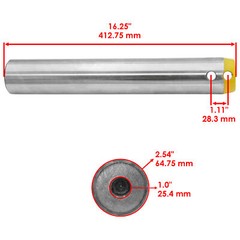 144-1013 65 mm Excavator Bucket Pin For Caterpillar E110B E120B 311 311B 311C