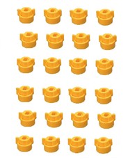 Pack of 24 – Quick TeeJet Yellow Nylon Cap For TP, XR, DG, OC, Turbo & AIXR Tips