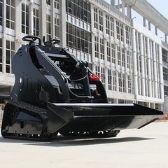 13.5HP Gas Engine Mini Skid Steer Loader Compact Stand On Loader w/Bucket EPA