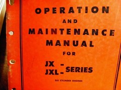 HERCULES JX JXL SERIES OPERATION AND MAINTENANCE MANUAL