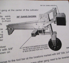 *Krause 4600 Series Row Crop Cultivator Parts & Assembly Manual 1994 s/n 2658-