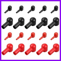 Battery Terminal Boots Insulating Rubber Covers Red Black Cable Lug – 20 Count